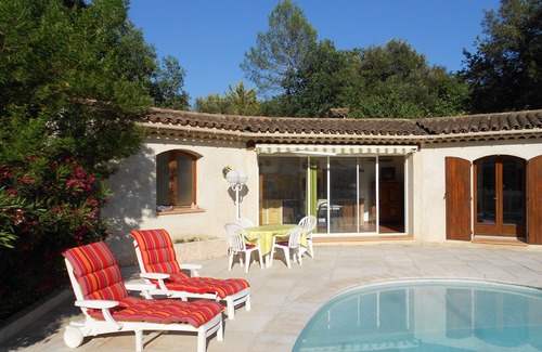 Roquefort-les-Pins Villa | Between Monaco and Cannes 2-room villa with private pool in a quiet area