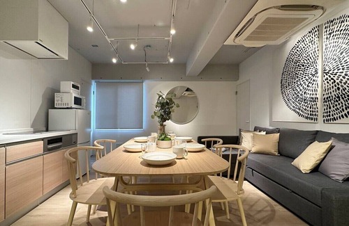 Hiroshima City Centre Apartment | bhotel Art BLD Modern 2BR City Center for 8ppl