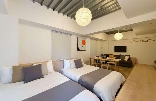 Hiroshima City Centre Apartment | bHOTEL Arts Dobashi - Beautiful Apt in the Heart of the City
