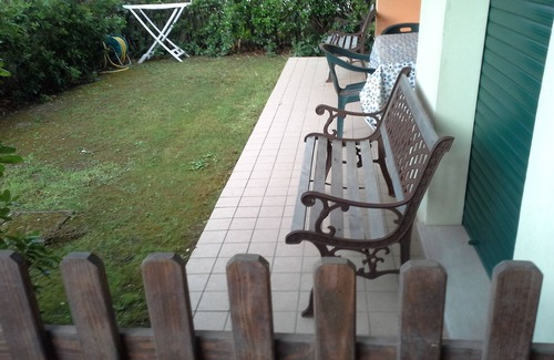 Fano Apartment | Biancofiore apartment 150 meters from the sea with garden in Fano