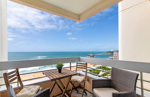 Behobie Apartment | Biarritz - Résidence Victoria surf - Facing the ocean