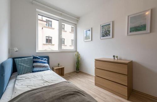 Csarnok negyed Apartment | Big condo with garage & balcony & AC & lift