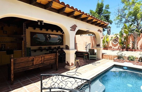 Baker Street House | BIG ONE OF A KIND EUROPEAN SPANISH MEXICAN HACIENDA HOUSE W/POOL ARTSY VINTAGE