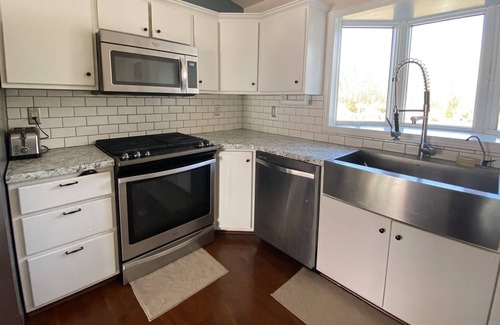 Perham House | Big Pine Lake home - Great Sand Beach! Level Lot!