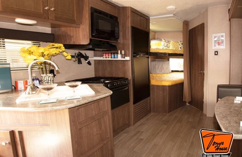 Alhambra House | Big RV, next to clothing optional pool and hot-tub, at tony's house