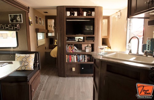 Alhambra House | Big RV, next to clothing optional pool and hot-tub, at tony's house