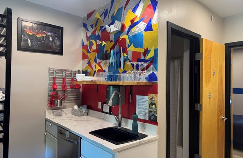 Pacific Hotel | Bigfoot Monster Truck Suite with kitchenette and onsite activities