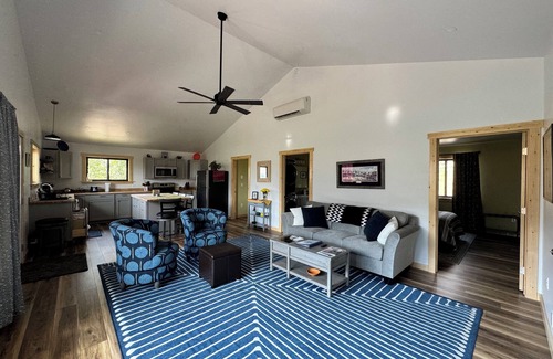Gardiner Apartment | Bird's-Eye view of the Yellowstone River.