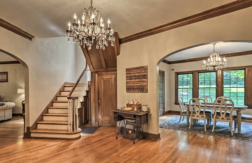 New Castle House | Birmingham Tudor-Style Chalet on Over 2 Acres!