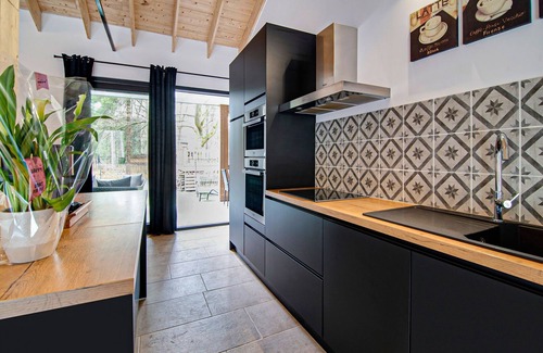 Biron Ski Chalet | Biron Home with Barrel Sauna