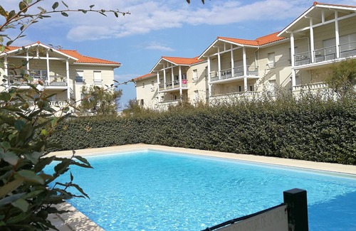 Biscarrosse Plage Apartment | BiscaOcean - T3 seafront apartment with pool and terrace