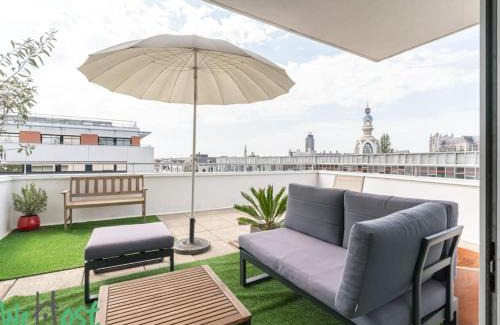 Madeleine-Champ de Mars Apartment | Biscuiterie Terrasse parking centre ville
