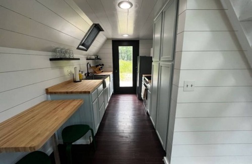 Brook Park House | Black Friday : Brook Park-A Frame-fireplace-modern-dog friendly