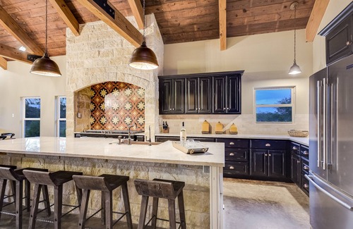 Blanco House | Blanco River, Beautiful Valley, 6 Acres, Sleeps 11, Pool & Hot Tub.
