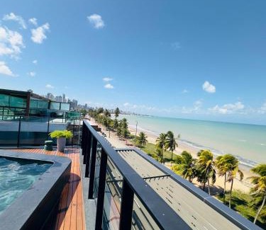 Cabo Branco Apartment | Bless Hospedagem Flat beira mar de Cabo Branco