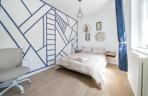 Homecourt Apartment | Bleu Océane - Wifi - Gare - 3 lits - Tout équipé