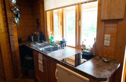 Welshpool Ski Chalet | Blossom Cabin - Little log Cabin in Wales