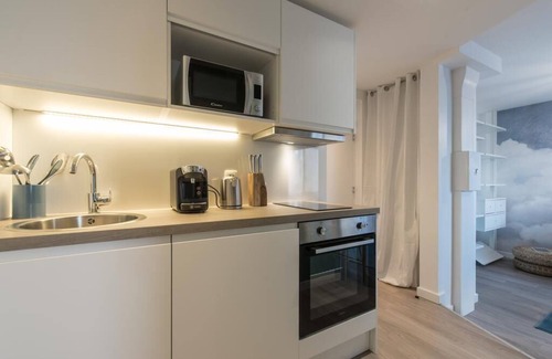 Croix Luizet Apartment | "Blue Dream", a beautiful 2-star studio apartment opposite La Doua/Insa