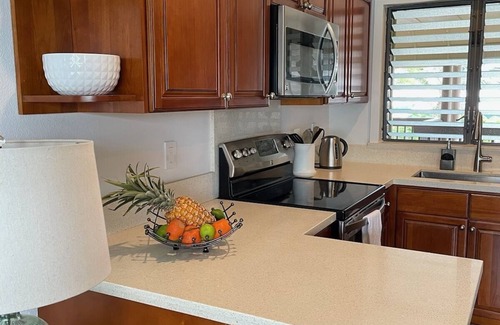 Kapaa Condo | Blue Hawaii - Top Floor Lae Nani 334 - Beachfront Condo with AC & WD