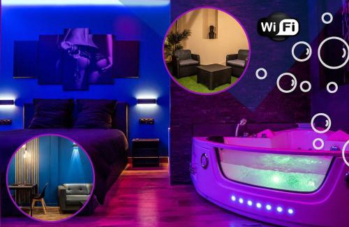 Corbeil-Essonnes Apartment | BLUE NIGHT - Jacuzzi - Bord de Seine