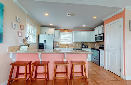 Crystal Beach House | Blue Oyster: 2 BR, 1 BA House in Crystal Beach, Sleeps 6
