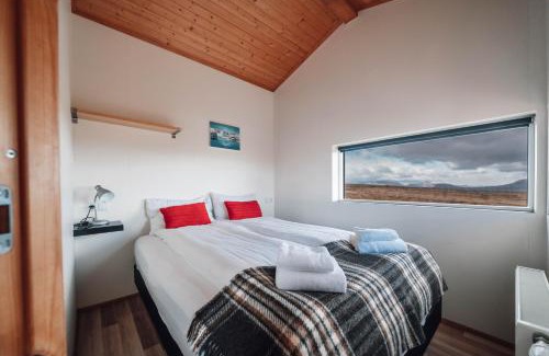 Reykholt House | Blue View Cabin 1B With private hot tub