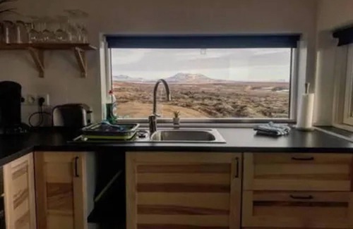 Reykholt Cabin | Blue View Cabin 3A with Hot Tub