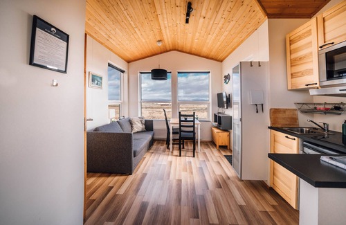 Reykholt Cabin | Blue View Cabin 7B with Hot Tub