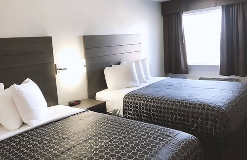 San Antonio Hotel | Blue Way Inn By Jasper Near Frost Bank Center - 2 Queen Bed Non Smoking