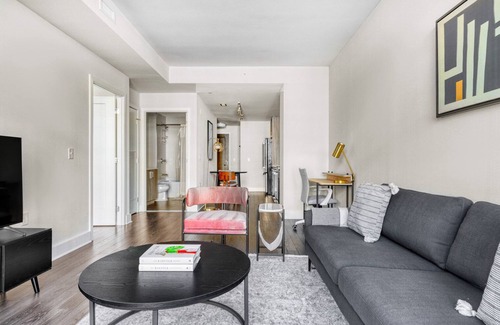 Bethesda Apartment | Blueground | Bethesda, rooftop, nr Cabin John Park