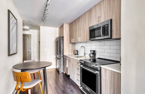 Bethesda Apartment | Blueground | Bethesda, rooftop, nr Cabin John Park