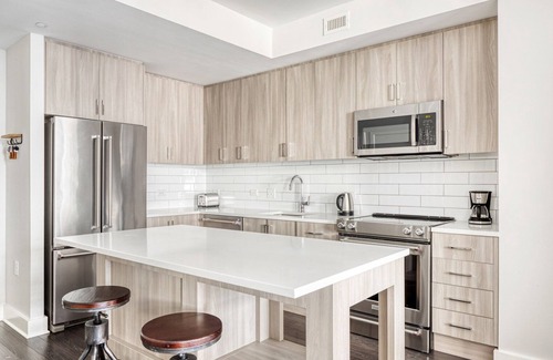 Bethesda Apartment | Blueground | Bethesda, rooftop, nr Cabin John Park