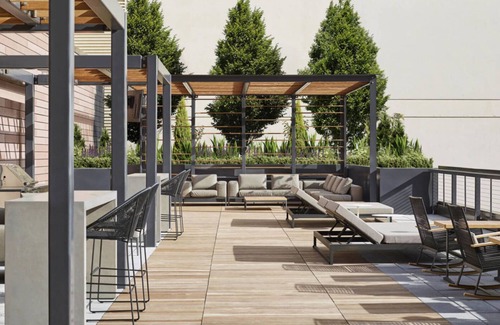 West Fens Apartment | Blueground | Fenway–Kenmore, rooftop, nr Fenway Park