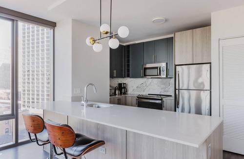 Hyde Park Apartment | Blueground | Hyde Park, AC, w/d, nr museum