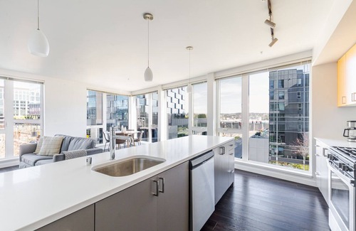 Wilburton Apartment | Blueground | Wilburton, rooftop & w/d, nr garden