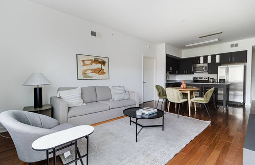 Woodmont Triangle Apartment | Blueground | Woodmont Triangle, pool, nr Cabin John Park