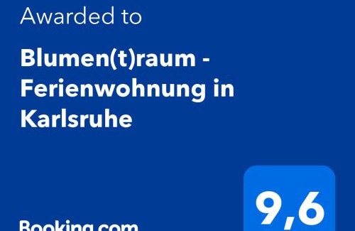 Palmbach Apartment | Blumen(t)raum - Ferienwohnung in Karlsruhe