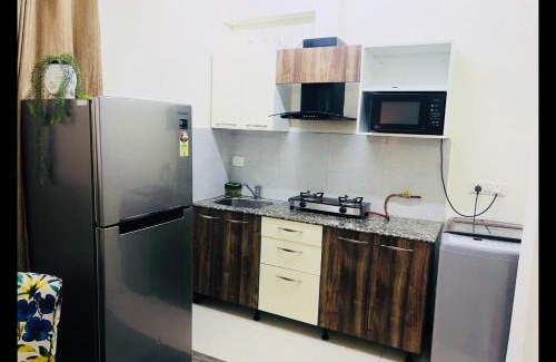 Salt Lake Apartment | BluO 1BHK Salt Lake - Kitchen, Terrace Garden