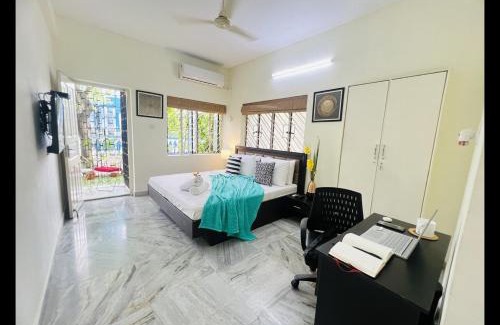 Salt Lake Apartment | BluO 1BHK Salt Lake - Kitchen, Terrace Garden
