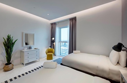 Dubai Marina Apartment | bnbmehomes - Best views in Dubai- 1 JBR Penthouse - 3703