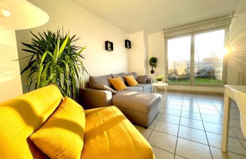 Etat Unis - Le Bocage Apartment | BnGo I Immense RoofTop Lyon I 2 chambres, 4 places parkings, 2 immenses terrasses, 8 personnes