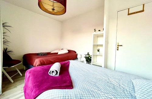 Etat Unis - Le Bocage Apartment | BnGo I Immense RoofTop Lyon I 2 chambres, 4 places parkings, 2 immenses terrasses, 8 personnes