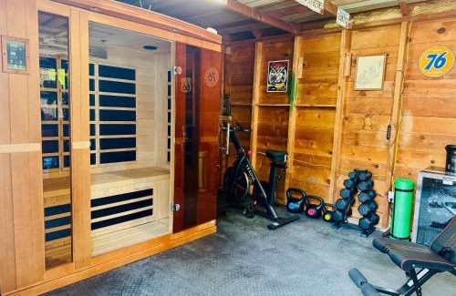 Central - Terry Apartment | Bo's Cozy Green DADU Bungalow with shared Hot Tub, Sauna