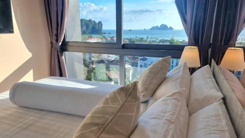 Ao Nang Apartment | Bo502-Sea View Top Floor One Br at Ao Nang Beach