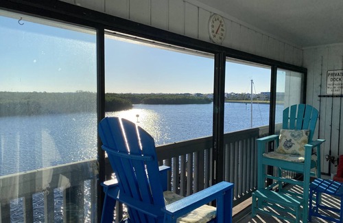 Ruskin Condo | Boater and Fisherman's paradise waterfront Condo with spectacular wildlife views