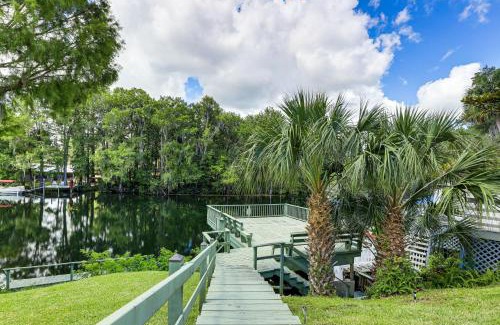 Dunnellon House | Boathouse and Dock Riverfront Dunnellon Getaway!
