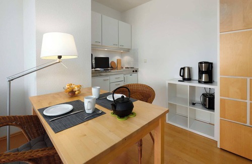 Laboe Apartment | Boatswain's cabin with a view of the Kiel Fjord in the apartment house Börn i
