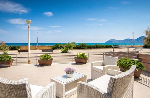 Son Serra de Marina Villa | BOHEMI - Fabulous seafront house with an indoor pool. Free WIFI.