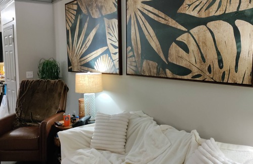 Alpharetta Apartment | Boho Treehouse 1-bedroom apartment ALPHARETTA, HALCYON, BIG CREEK GREENWAYn