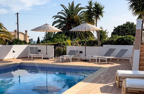 Lagos Villa | Bohovilla mit Meerblick und Pool